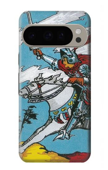 W3731 Tarot Card Knight of Swords Case Cover Custodia e Flip Case per Google Pixel 9 Pro