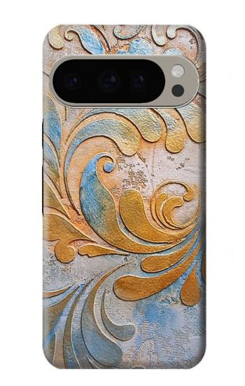 W3875 Canvas Vintage Rugs Case Cover Custodia e Flip Case per Google Pixel 9 Pro