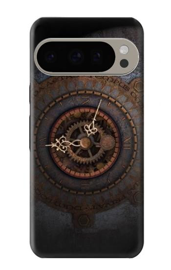 W3908 Vintage Clock Case Cover Custodia e Flip Case per Google Pixel 9 Pro