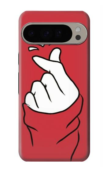 W3701 Mini Heart Love Sign Case Cover Custodia e Flip Case per Google Pixel 9 Pro XL