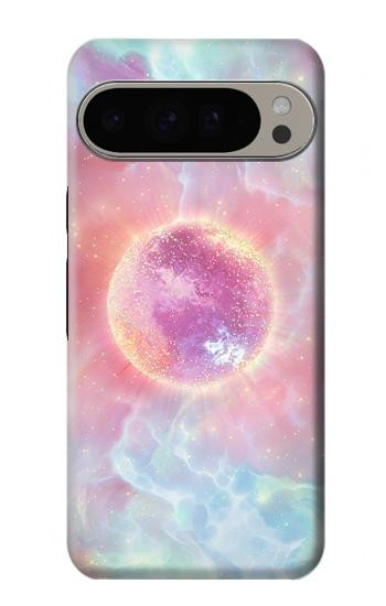 W3709 Pink Galaxy Case Cover Custodia e Flip Case per Google Pixel 9 Pro XL