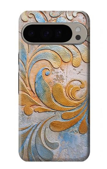 W3875 Canvas Vintage Rugs Case Cover Custodia e Flip Case per Google Pixel 9 Pro XL