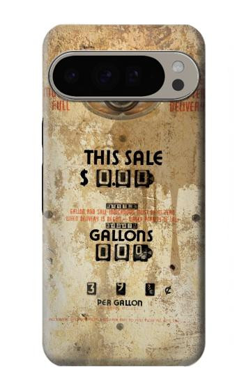 W3954 Vintage Gas Pump Case Cover Custodia e Flip Case per Google Pixel 9 Pro XL