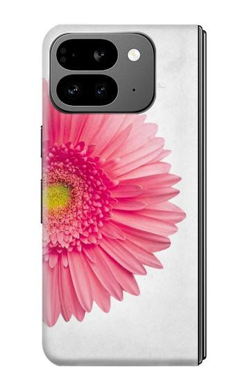 W3044 Vintage Pink Gerbera Daisy Case Cover Custodia e Flip Case per Google Pixel 9 Pro Fold