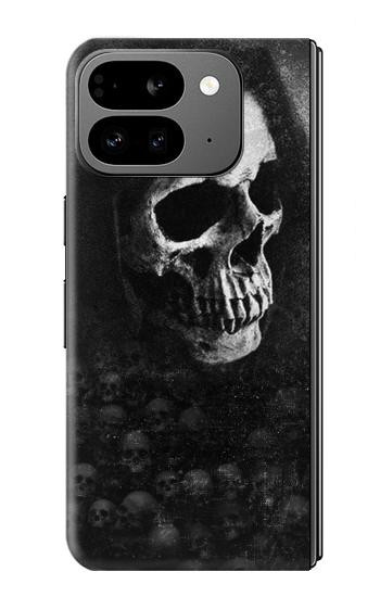W3333 Death Skull Grim Reaper Case Cover Custodia e Flip Case per Google Pixel 9 Pro Fold
