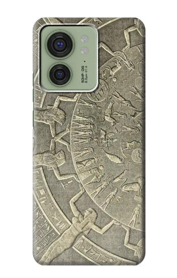 W3396 Dendera Zodiac Ancient Egypt Case Cover Custodia e Flip Case per Motorola Edge (2023), Edge 40