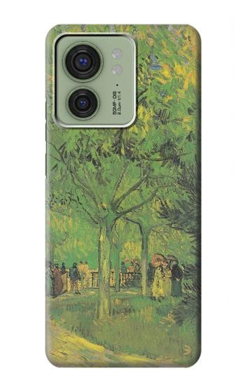 W3748 Van Gogh A Lane in a Public Garden Case Cover Custodia e Flip Case per Motorola Edge (2023), Edge 40