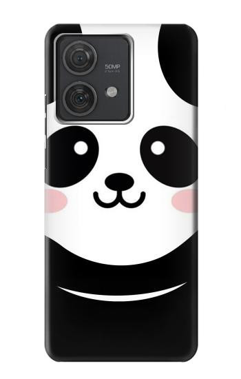 W2662 Cute Panda Cartoon Case Cover Custodia e Flip Case per Motorola Edge 40 Neo
