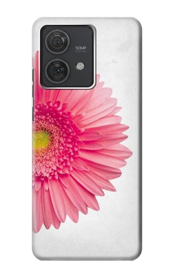 W3044 Vintage Pink Gerbera Daisy Case Cover Custodia e Flip Case per Motorola Edge 40 Neo