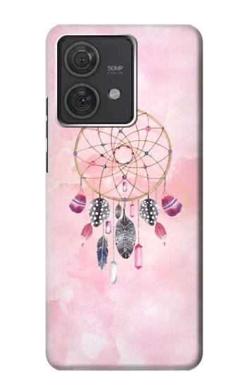 W3094 Dreamcatcher Watercolor Painting Case Cover Custodia e Flip Case per Motorola Edge 40 Neo W3094 Dreamcatcher Watercolor Painting Case Cover Custodia e Flip Case per Motorola Edge 40 Neo