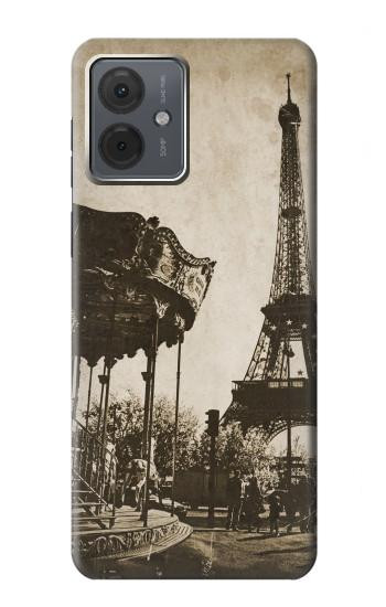 W2174 Eiffel Tower Vintage Paris Case Cover Custodia e Flip Case per Motorola Moto G14