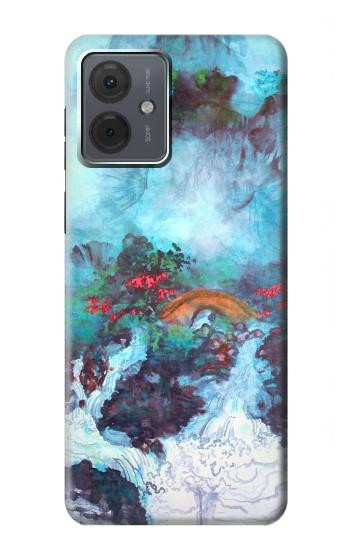 W2724 White Dragon Pool Lui Haisu Case Cover Custodia e Flip Case per Motorola Moto G14 W2724 White Dragon Pool Lui Haisu Case Cover Custodia e Flip Case per Motorola Moto G14