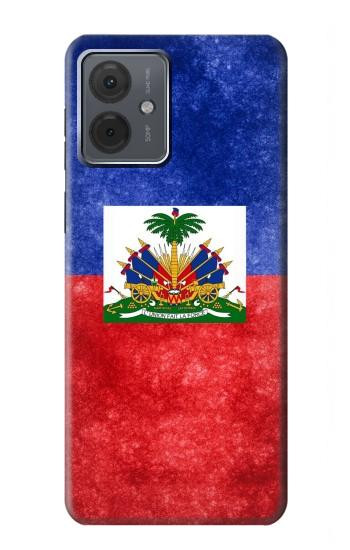 W3022 Haiti Flag Case Cover Custodia e Flip Case per Motorola Moto G14