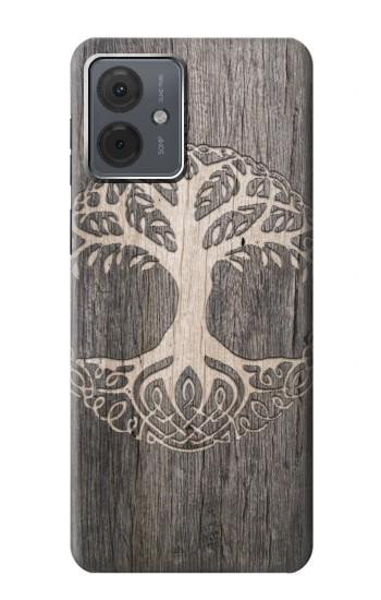 W3591 Viking Tree of Life Symbol Case Cover Custodia e Flip Case per Motorola Moto G14