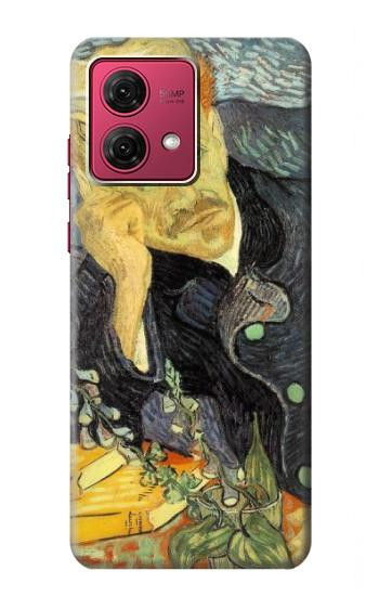 W0212 Van Gogh Portrait of Dr. Gachet Case Cover Custodia e Flip Case per Motorola Moto G84