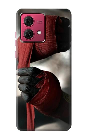 W1252 Boxing Fighter Case Cover Custodia e Flip Case per Motorola Moto G84