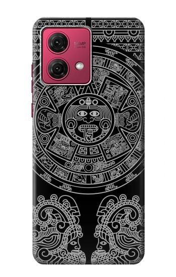 W1838 Mayan Pattern Case Cover Custodia e Flip Case per Motorola Moto G84