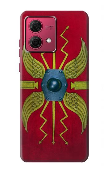 W3206 Roman Shield Scutum Case Cover Custodia e Flip Case per Motorola Moto G84