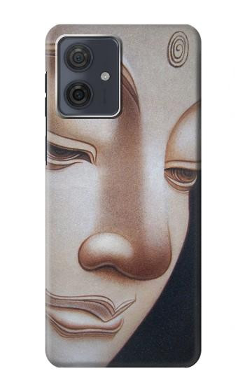 W1255 Buddha Face Case Cover Custodia e Flip Case per Motorola Moto G54