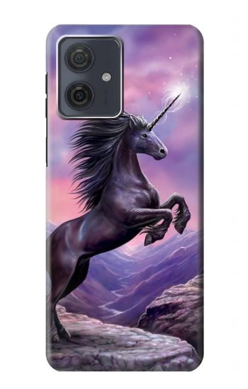 W1461 Unicorn Fantasy Horse Case Cover Custodia e Flip Case per Motorola Moto G54