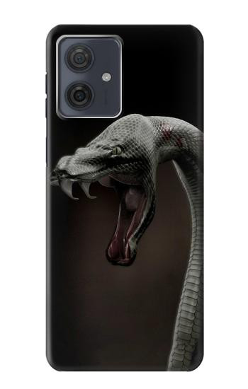 W1597 Black Mamba Snake Case Cover Custodia e Flip Case per Motorola Moto G54 W1597 Black Mamba Snake Case Cover Custodia e Flip Case per Motorola Moto G54