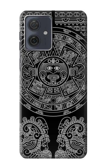 W1838 Mayan Pattern Case Cover Custodia e Flip Case per Motorola Moto G54