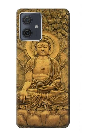 W2452 Buddha Bas Relief Art Graphic Printed Case Cover Custodia e Flip Case per Motorola Moto G54 W2452 Buddha Bas Relief Art Graphic Printed Case Cover Custodia e Flip Case per Motorola Moto G54