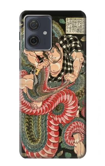 W2469 108 Heroes of Suikoden Saginoike Heikuro Case Cover Custodia e Flip Case per Motorola Moto G54 W2469 108 Heroes of Suikoden Saginoike Heikuro Case Cover Custodia e Flip Case per Motorola Moto G54