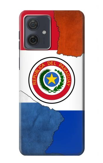 W3017 Paraguay Flag Case Cover Custodia e Flip Case per Motorola Moto G54