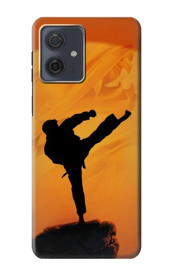 W3024 Kung Fu Karate Fighter Case Cover Custodia e Flip Case per Motorola Moto G54
