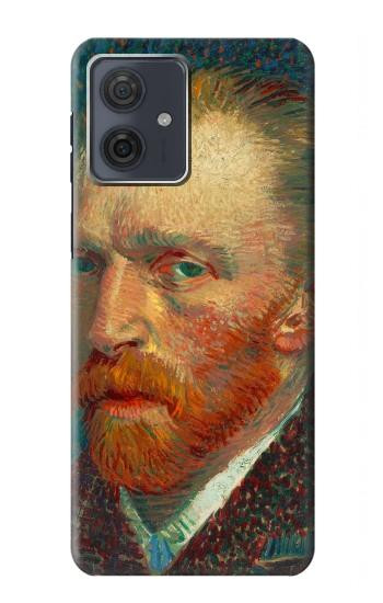 W3335 Vincent Van Gogh Self Portrait Case Cover Custodia e Flip Case per Motorola Moto G54