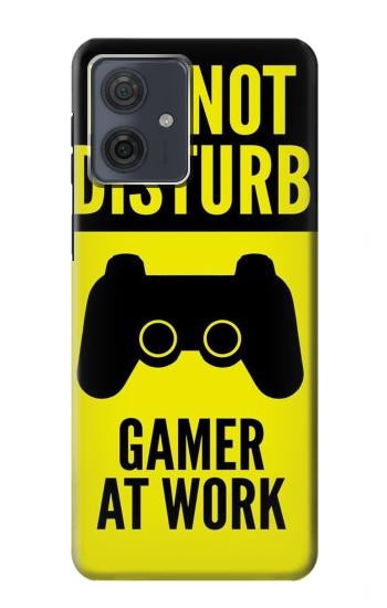 W3515 Gamer Work Case Cover Custodia e Flip Case per Motorola Moto G54