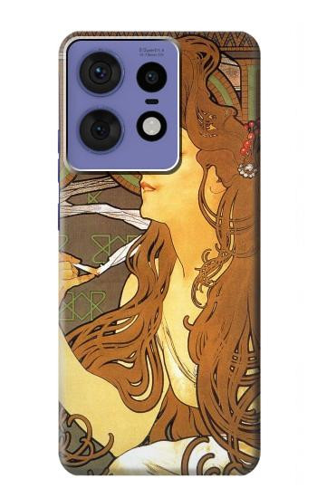 W0969 Alphonse Mucha Job Case Cover Custodia e Flip Case per Motorola Edge 50 Pro