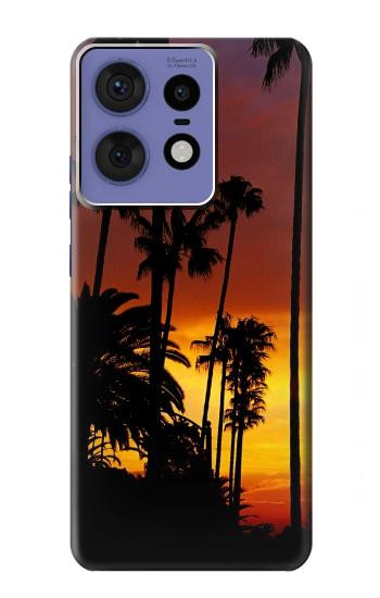 W2563 California Sunrise Case Cover Custodia e Flip Case per Motorola Edge 50 Pro