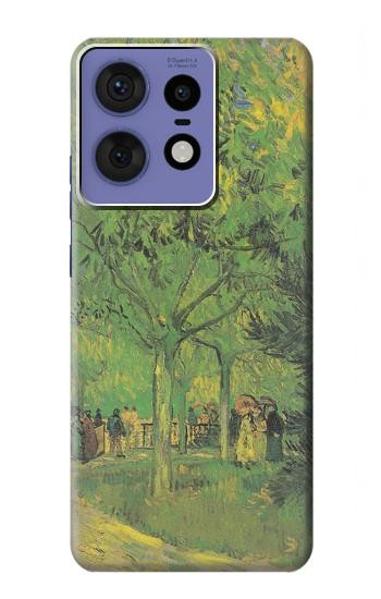 W3748 Van Gogh A Lane in a Public Garden Case Cover Custodia e Flip Case per Motorola Edge 50 Pro