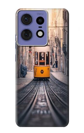 W3867 Trams in Lisbon Case Cover Custodia e Flip Case per Motorola Edge 50 Pro