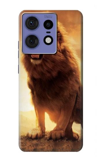 W1957 Lion Aslan Case Cover Custodia e Flip Case per Motorola Edge 50 Fusion
