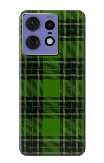 W2373 Tartan Green Pattern Case Cover Custodia e Flip Case per Motorola Edge 50 Fusion