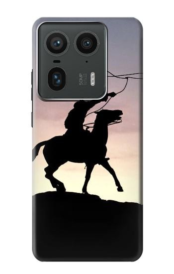 W0773 Cowboy Case Cover Custodia e Flip Case per Motorola Edge 50 Ultra