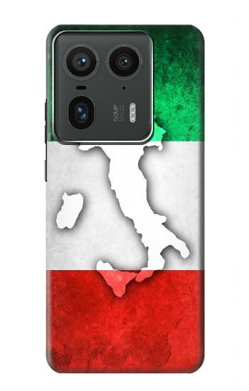 W2338 Italy Flag Case Cover Custodia e Flip Case per Motorola Edge 50 Ultra