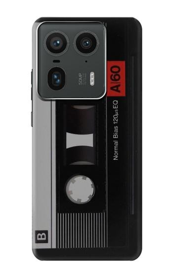 W3516 Vintage Cassette Tape Case Cover Custodia e Flip Case per Motorola Edge 50 Ultra W3516 Vintage Cassette Tape Case Cover Custodia e Flip Case per Motorola Edge 50 Ultra