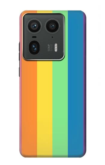 W3699 LGBT Pride Case Cover Custodia e Flip Case per Motorola Edge 50 Ultra