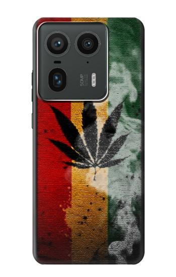 W3890 Reggae Rasta Flag Smoke Case Cover Custodia e Flip Case per Motorola Edge 50 Ultra