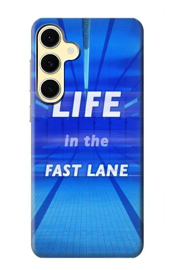W3136 Life in the Fast Lane Swimming Pool Case Cover Custodia e Flip Case per Samsung Galaxy S24 FE