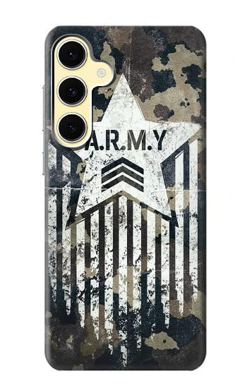 W3666 Army Camo Camouflage Case Cover Custodia e Flip Case per Samsung Galaxy S24 FE