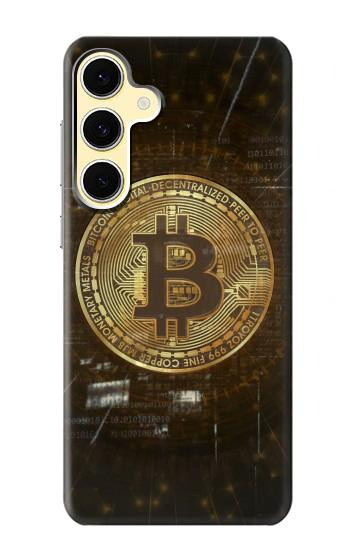 W3798 Cryptocurrency Bitcoin Case Cover Custodia e Flip Case per Samsung Galaxy S24 FE