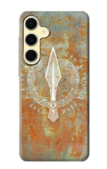 W3827 Gungnir Spear of Odin Norse Viking Symbol Case Cover Custodia e Flip Case per Samsung Galaxy S24 FE