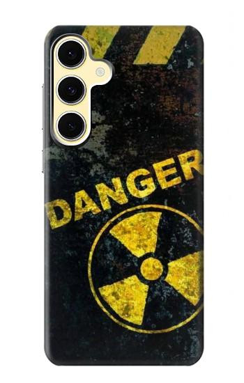 W3891 Nuclear Hazard Danger Case Cover Custodia e Flip Case per Samsung Galaxy S24 FE