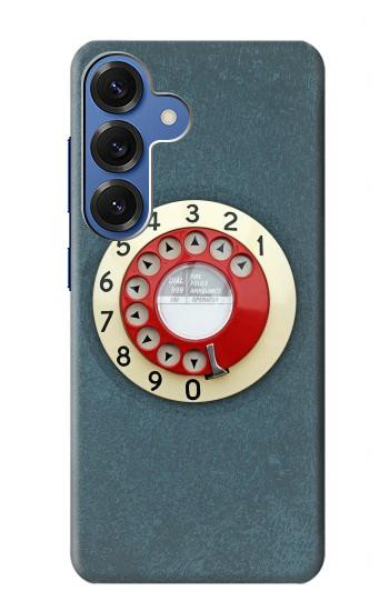 W1968 Rotary Dial Telephone Case Cover Custodia e Flip Case per Samsung Galaxy S25 W1968 Rotary Dial Telephone Case Cover Custodia e Flip Case per Samsung Galaxy S25