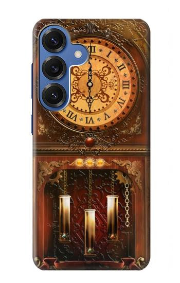 W3174 Grandfather Clock Case Cover Custodia e Flip Case per Samsung Galaxy S25